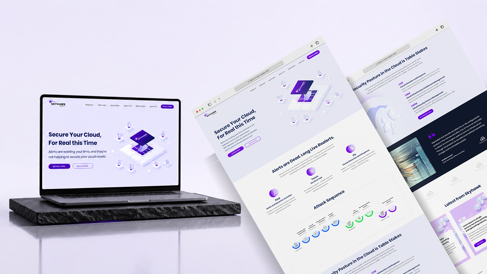 Skyhawk website presentation