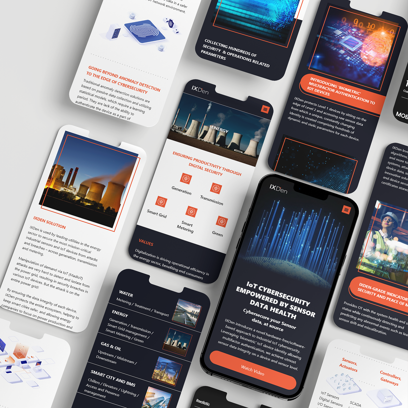 IXDen responsive website layouts